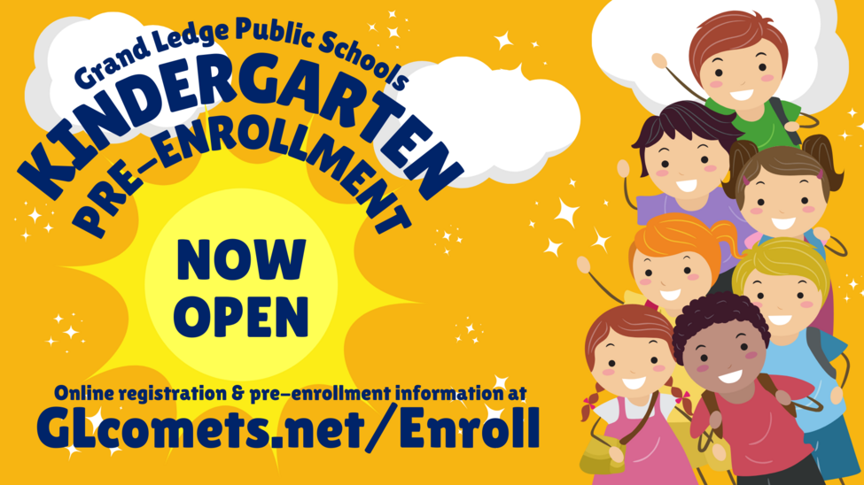 Kindergarten Pre-Enrollment NOW OPEN!