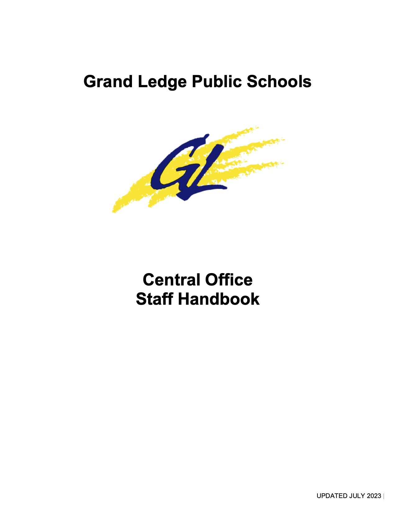 Central Office Staff Handbook